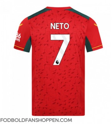 Wolves Pedro Neto #7 Udebanetrøje 2023-24 Kortærmet